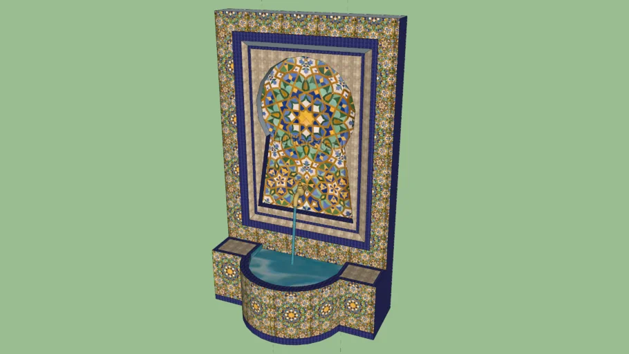Moroccan Water Feature
