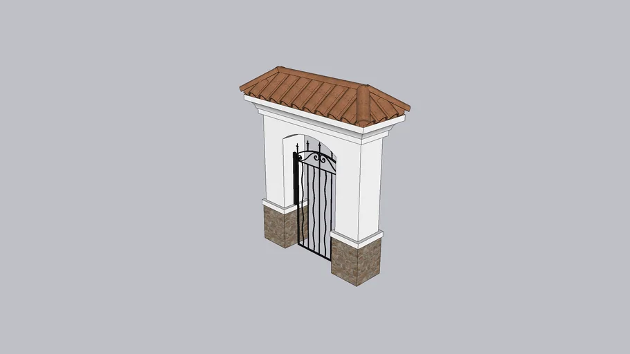 PUERTA-PORTAL DE ACCESO HERRERIA