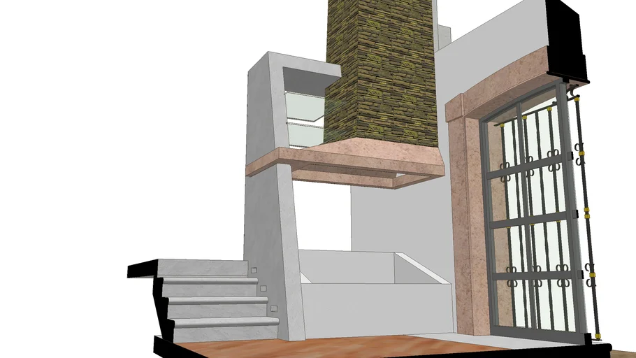 Chimenea, fireplace