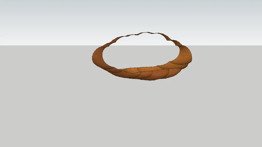Wooden basket  Cesta de Madera
