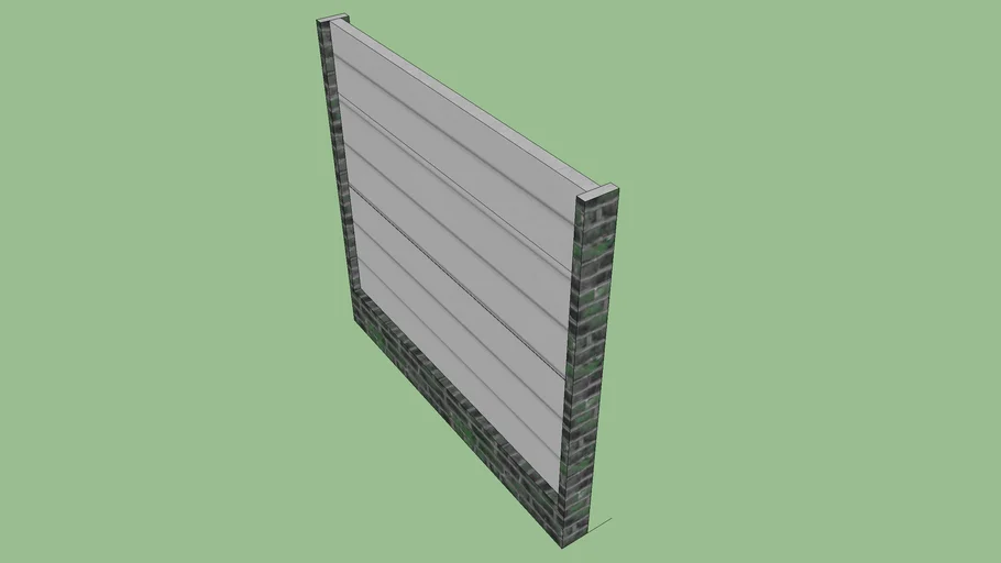 easy wall fence