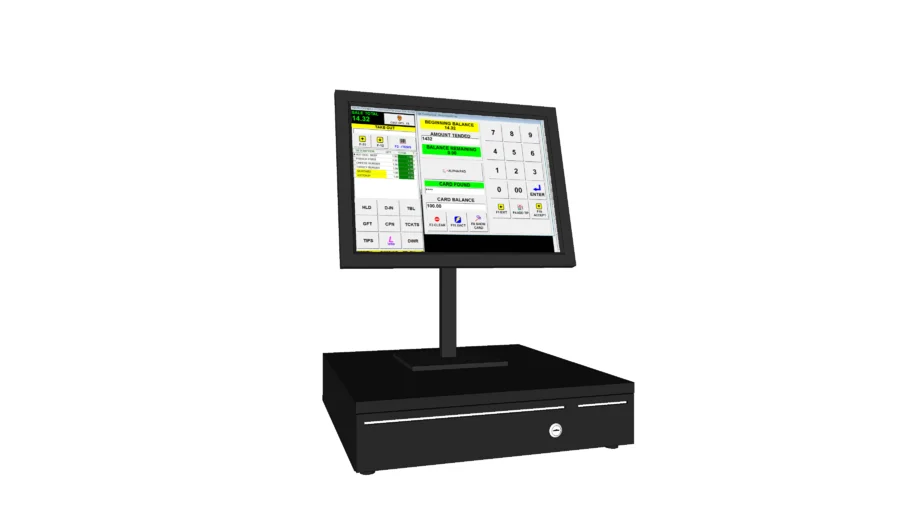 POS Counter System Set