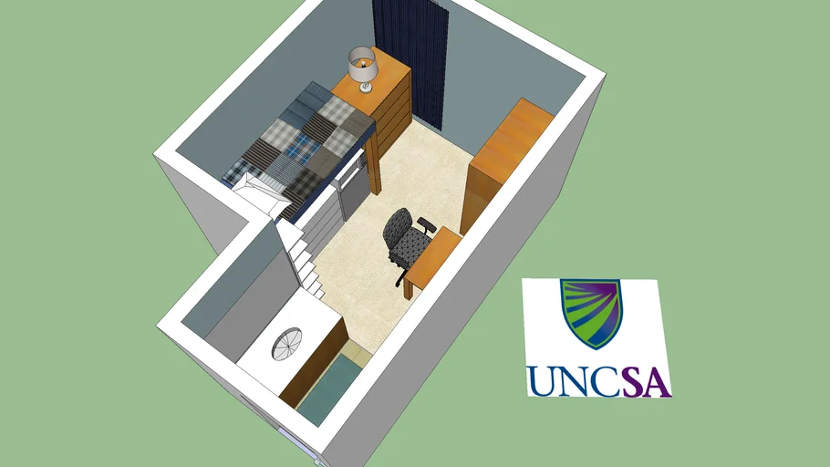 UNCSA Undergrad Dorms A-F Single Room