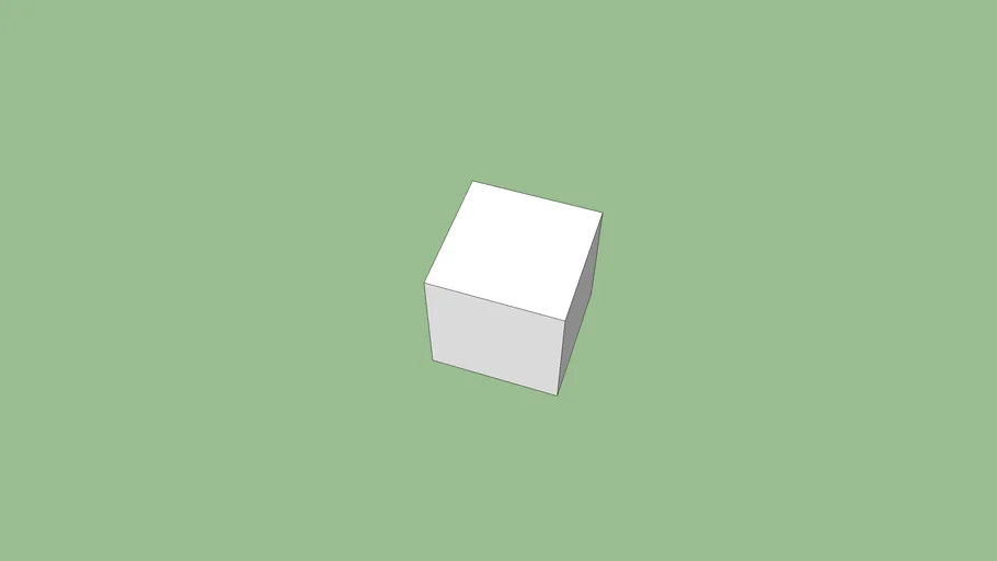blank cube