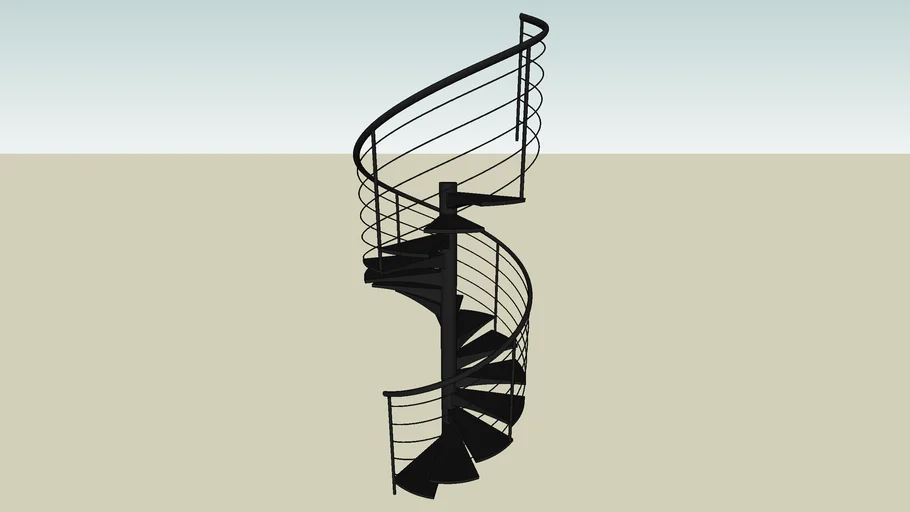 Escalier colimaçon type LAPEYRE