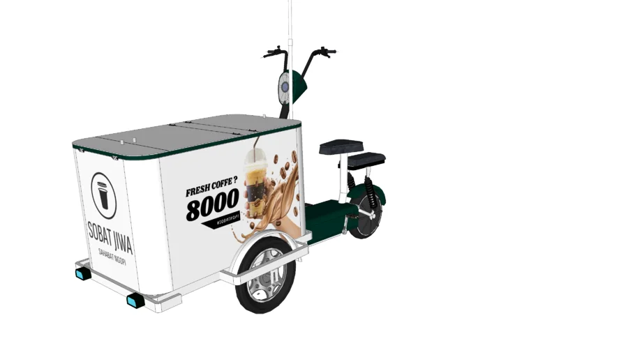 GEROBAK SEPEDA LISTRIK GESELIS AVHA STORE