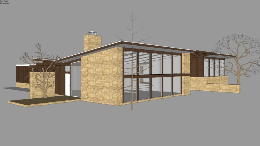 Louis Kahn Weiss House - 1950