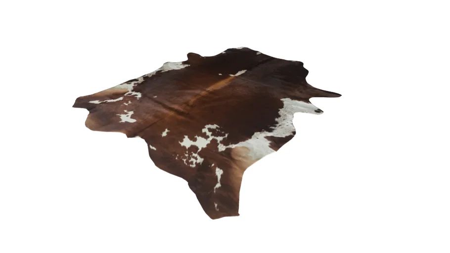 cowhide Leather Carpet by Pooh