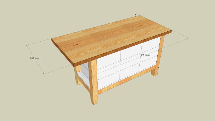 woodworking bench