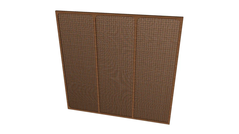 ratten wicker partition #jonna.skp