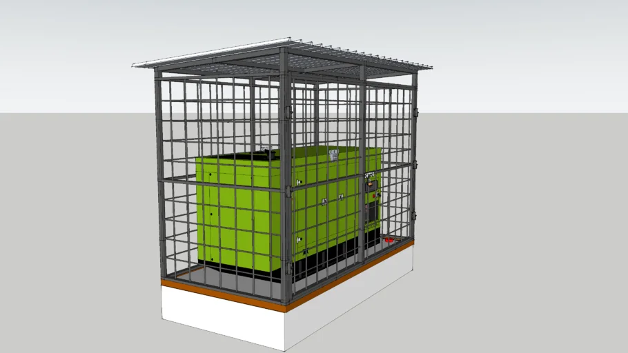Tempat Genset Kanopy
