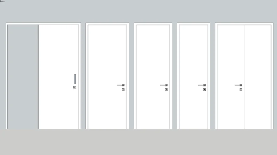 Portas simples / Simple door