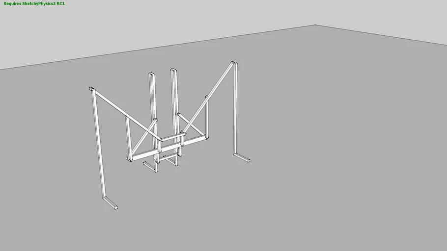 SketchyPhysics "CHEBYSHEV MULTIPLE-BAR WALKING MECHANISM"