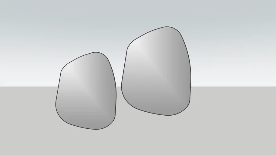 Asymmetrical Mirror Home Decor,Irregular Mirror,Aesthetic Mirror Wall Decor