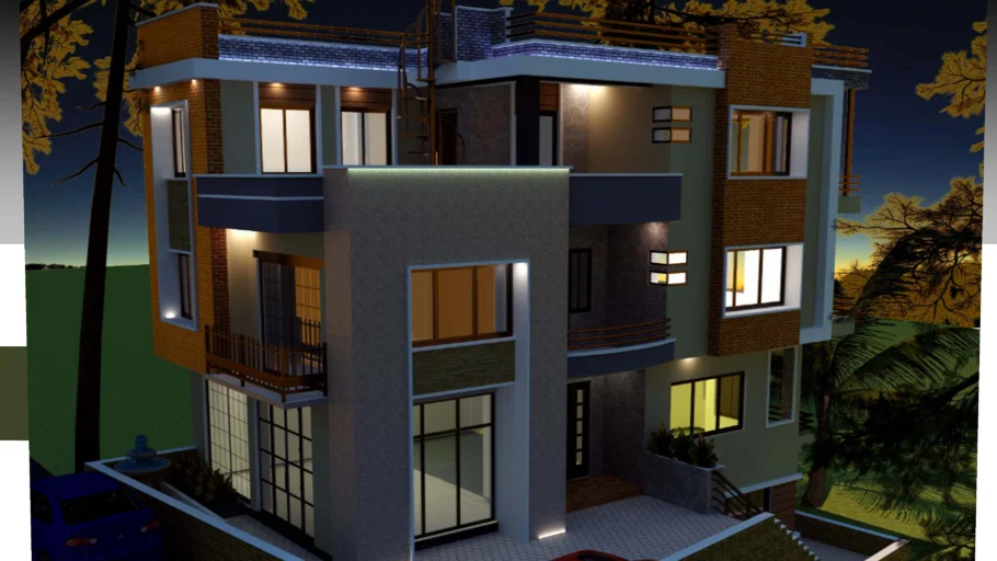 modern residential building