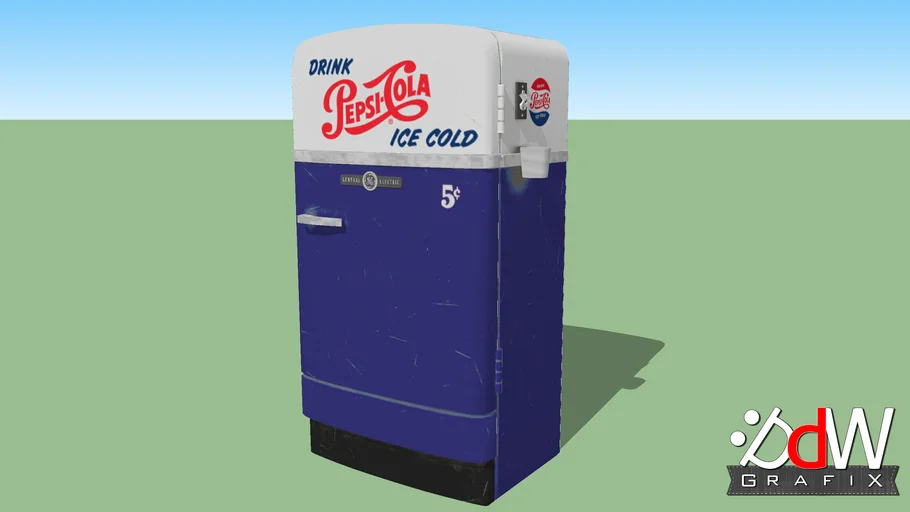 Pepsi-Cola Refrigerator