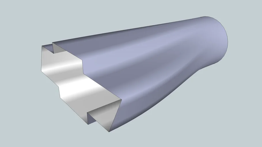 Bow Tie Exhaust Extension