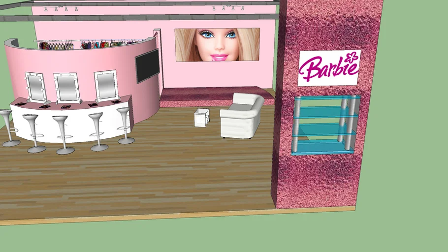 Stand Barbie