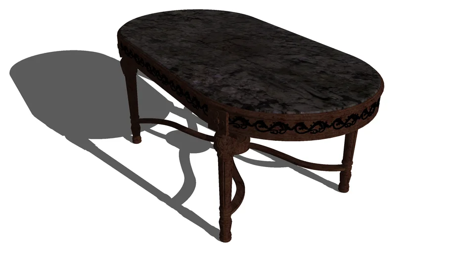Table carving wood