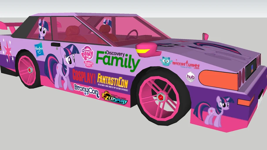 MLP FIM Twilight Sparkle Car