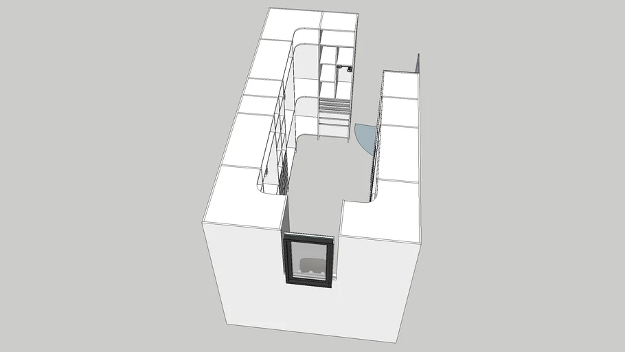 Dressing 4.6 x 2.5 m / h 2.5 m