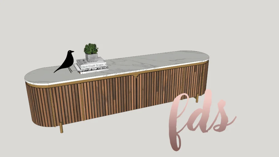 CREDENZA WOOD #furniture#tvcabinet #interior