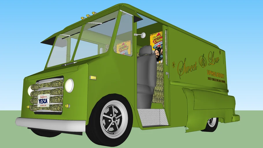 CHEECH & CHONG's 1963 CHEVROLET P-10 STEP VAN (FINAL EDITION)