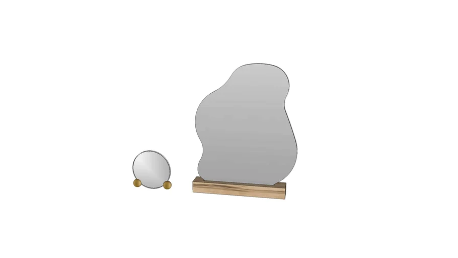 espelhos de mesa