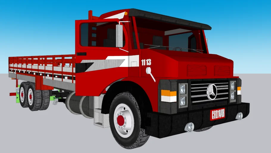 DESENHO 3D MEU TRABALHO 1113 CAMINHÃO 