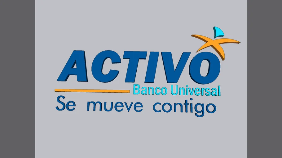 Letrero de Banco activo