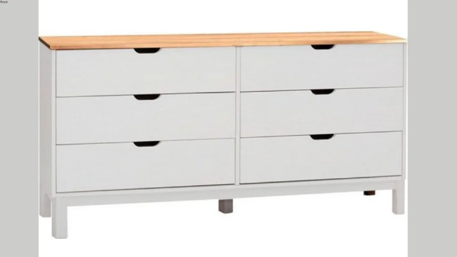 Comoda 6 Gavetas Dok Stock