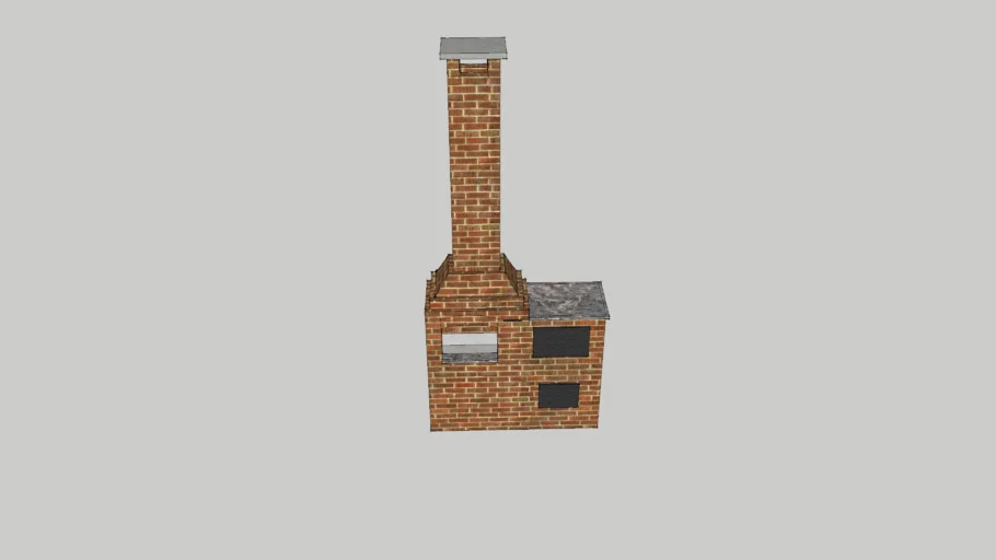 Churrasqueira Com Forno à Lenha