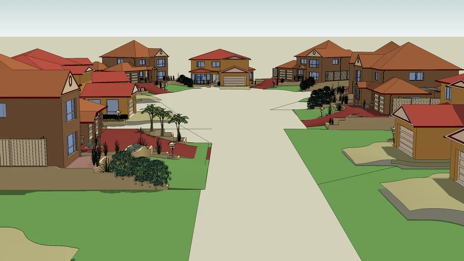 Suburban Cul de Sac