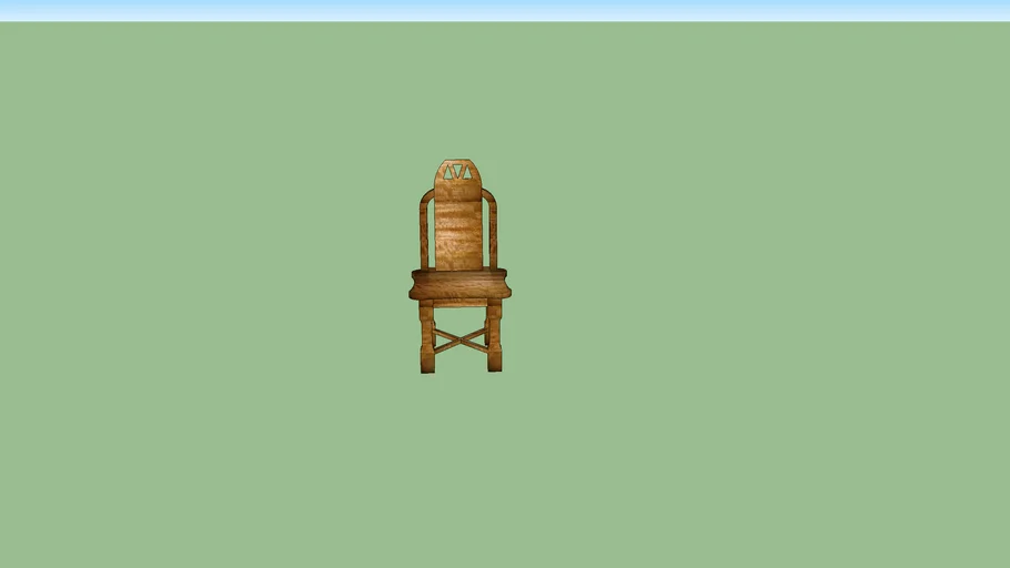 Anthropologie - Carved Manor Dining Chair