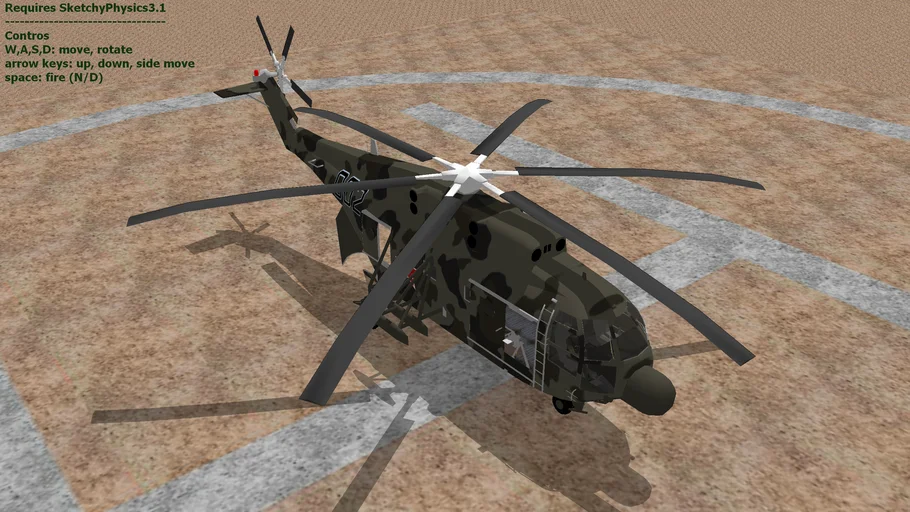 SA 321 SUPER FRELON FLIGHT SIMULATOR