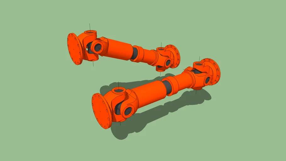 Cardan Shaft | 3D Warehouse