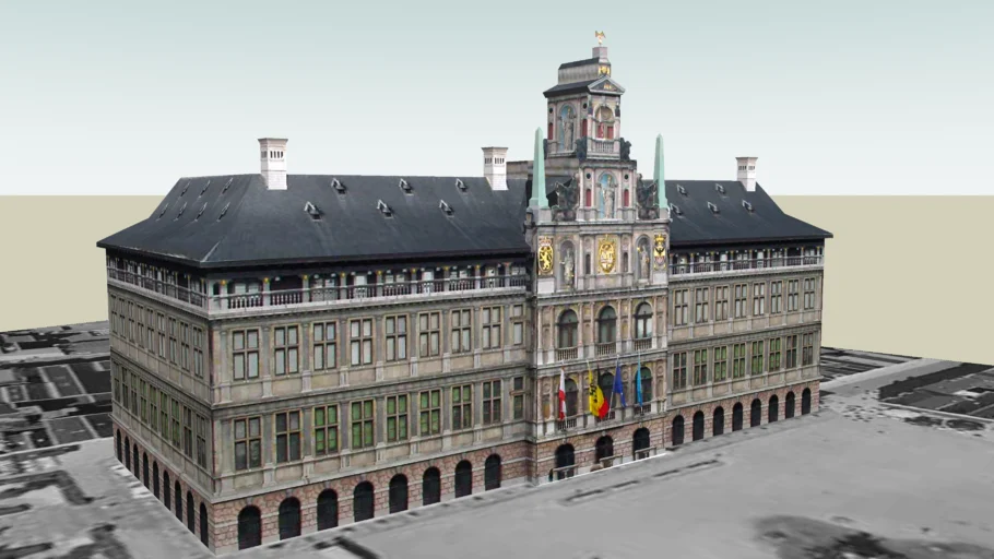 Antwerp City Hall |Made by Pieter Raes|