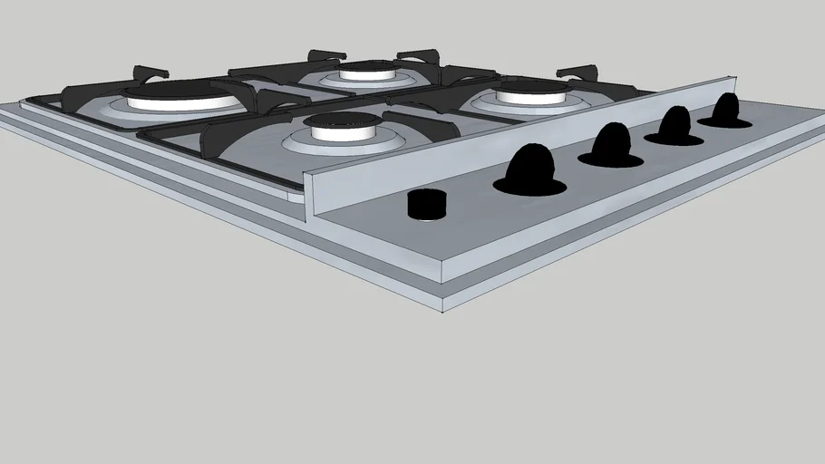 Hob-SS Finish 750-900mm width 750 x 887