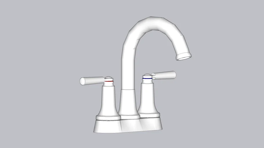 SAYLOR™ Two Handle Centerset Bathroom Faucet - 2535-MPU-DST