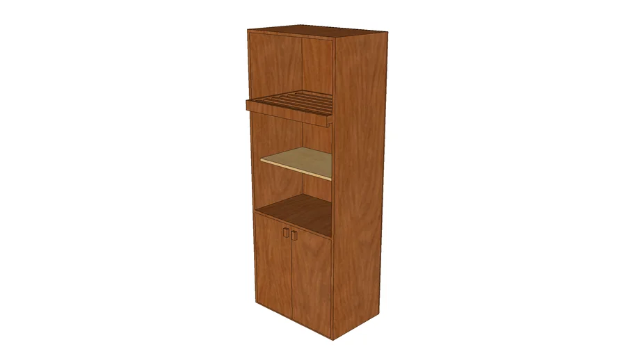Mueble de panaderia para la cocina