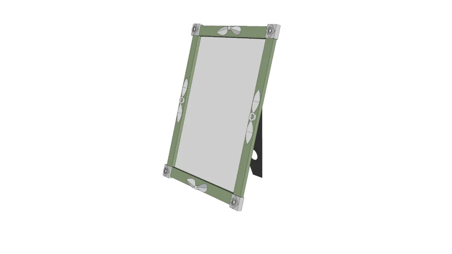 Picture Frame free standing Portrait format