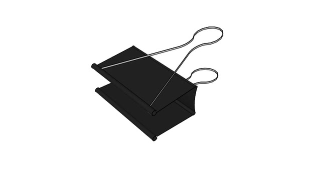 Bulldog Clip (open)