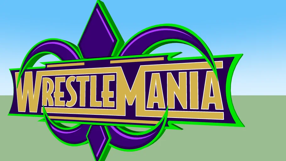 Wrestlemania 34 Logo