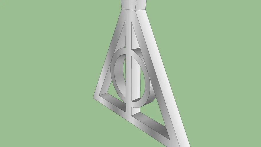 The Deathly Hallows necklace