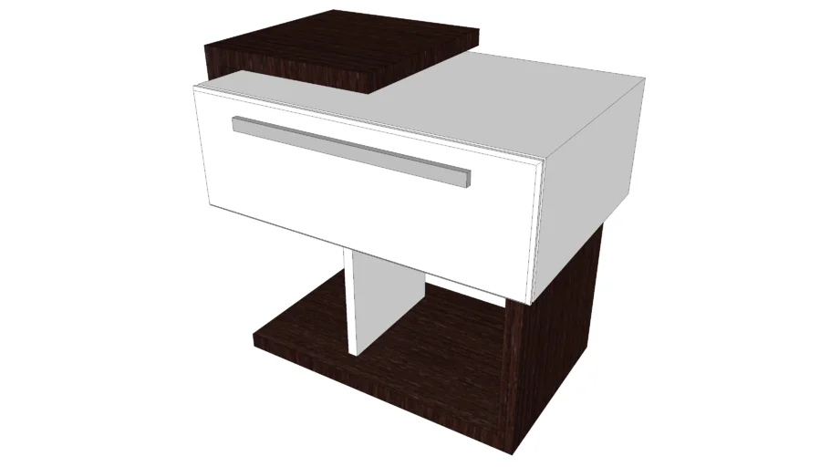 Mesa de noche moderna