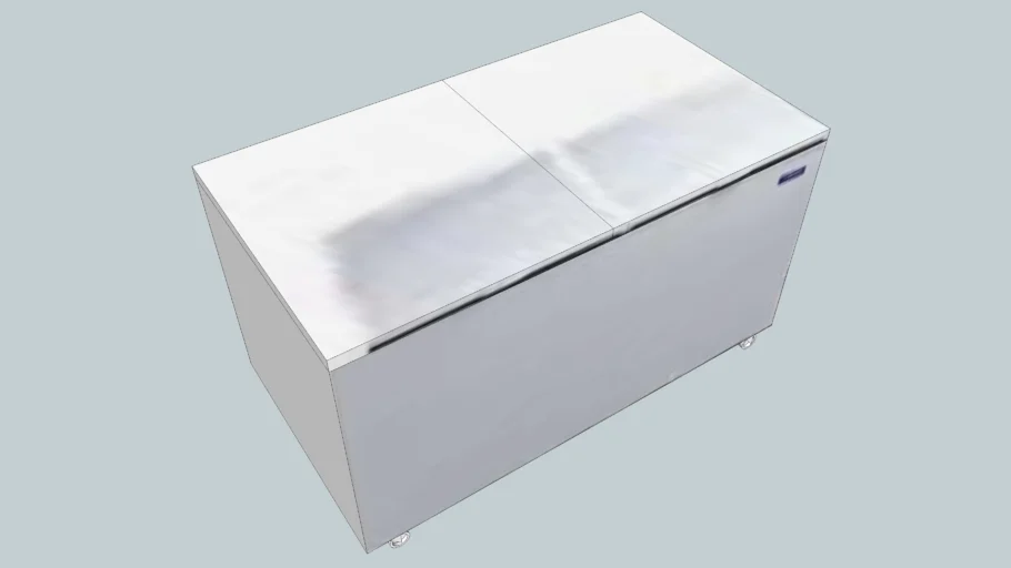 freezer 2 portas horizontal