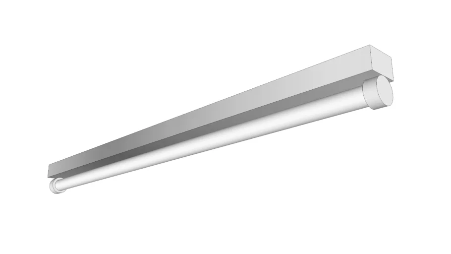 light flourescent zenith 4ft - Model - 3D Warehouse