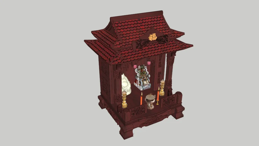 Bàn thờ ông Địa
