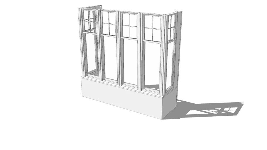 Edwardian bay window - Brighton