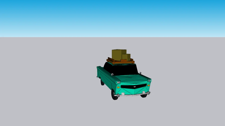 Old car USA 1960-1970 year